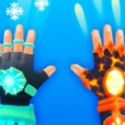 Buz ve Ateş İkizleri - Dövüş Oyunu