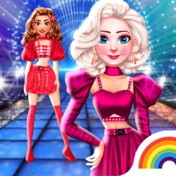 Prenses Süper Model Gibi Görünüyor