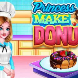 Prenses Donut Pişirme Oyunu
