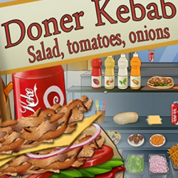 Döner Kebap: Salata Domates Soğan
