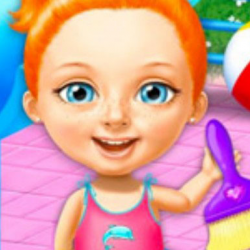 Tatlı Kız Yaz Temizliği