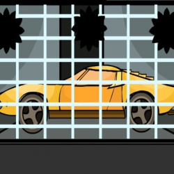 Lamborghini Araba Kaçışı