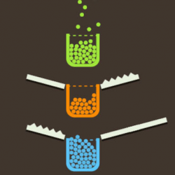 Dolu Bardaklar 4 Renk