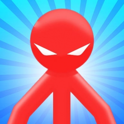 Kırmızı Stickman vs Canavar Okul