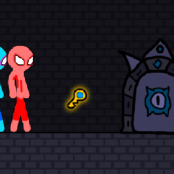 Kırmızı ve Mavi Stickman İp