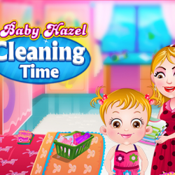 Bebek Hazel Temizlik Zamanı