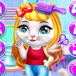 Şık Bebek Kedicik Kuaför Salonu