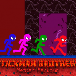 Çubuk Adam Kardeşler Nether Parkur