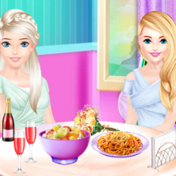 Kızların Lezzetli Öğle Yemeği