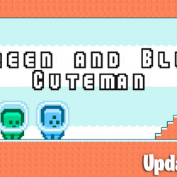 Yeşil ve Mavi Kesici Adam