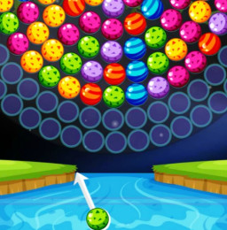 Dönen Şekerli Balon Patlatma