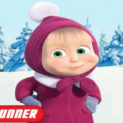 Masha ve Ayı Koşu Oyunu Macerası