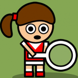 Retro Küçük Tenis