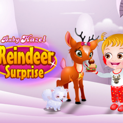 Baby Hazel Ren Geyiği Sürprizi