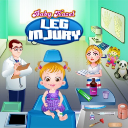 Bebek Hazel Bacak Yaralanması