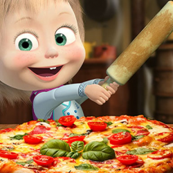 Masha Pizza Yapıcı - Pizzacı