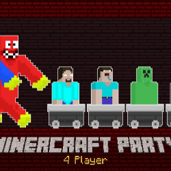 MinerCraft Parti - 4 Oyuncu