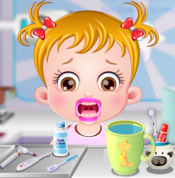 Bebek Hazel Diş Fırçalama Zamanı