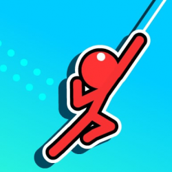 Stickman İp Kanca: Yakala ve Sallan