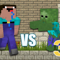 Minecraft Noob vs Zombiler 3