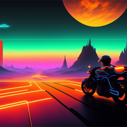 Uzayda Motor Yarışı