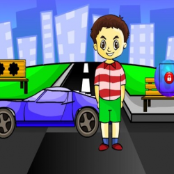 Mavi Araba Anahtarını Bul